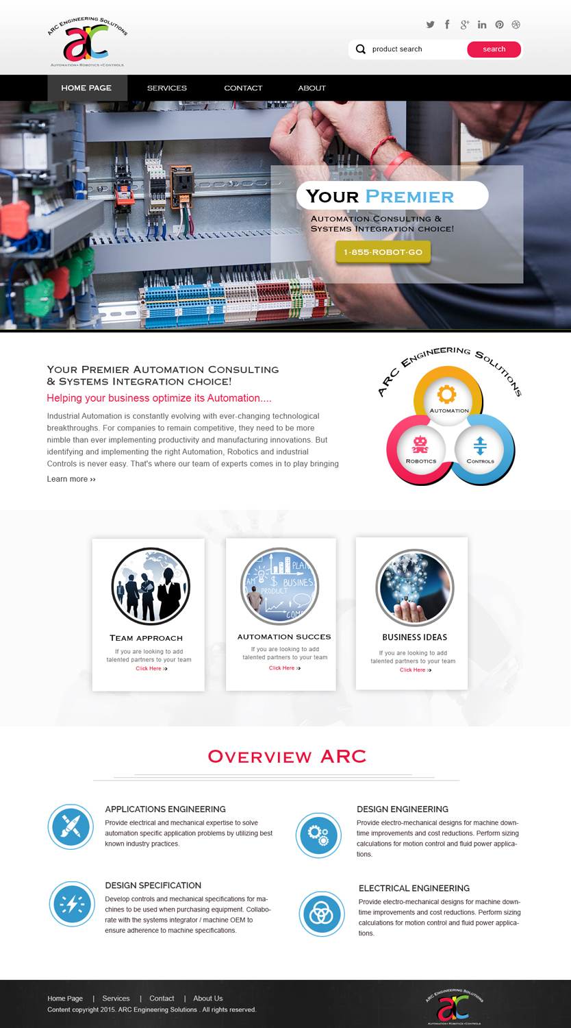 Web Design by webxvision for Interly | Design #5351124