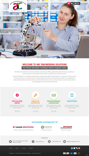 Web Design by pb for Interly | Design: #5236781