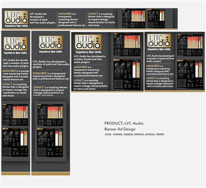 Banner Ad Design by Saira1 for LVC-Audio | Design #5330070