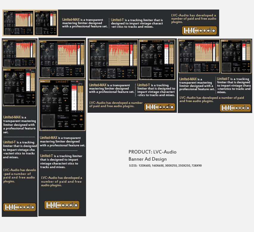 Banner Ad Design by Saira1 for LVC-Audio | Design #5333318