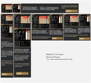 Banner Ad Design by Saira1 for LVC-Audio | Design: #5333318