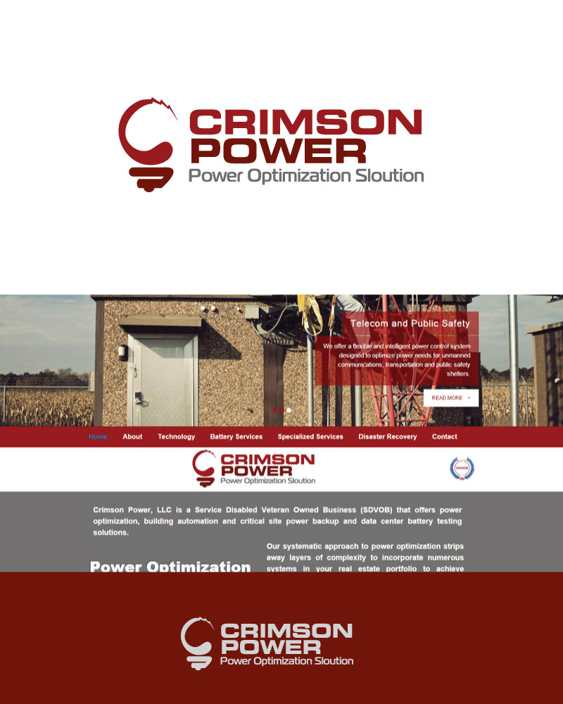 Logo Design by Logoziner for Crimson Landscape | Design #5228019