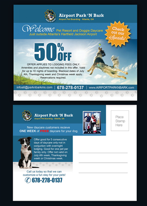 Postcard Design | Diseño de Postal por NatPearlDesigns