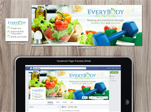Facebook Design by Nelsur for EveryBody Nutrition | Design: #5259040