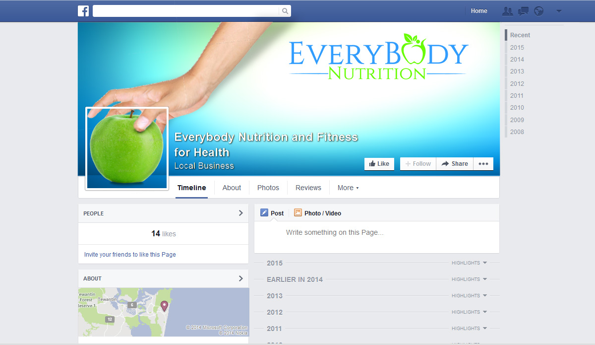 Design Facebook par Ausgraphics pour EveryBody Nutrition | Design #5228258