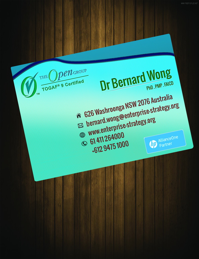 Visitenkarten-Design von Ishmeet für Enterprise Strategy Consulting | Design #1476034