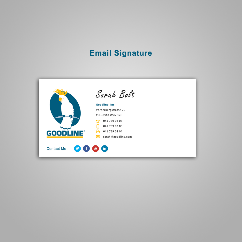 Design de Papeterie par Eggo May P pour Goodline | Design #5234835