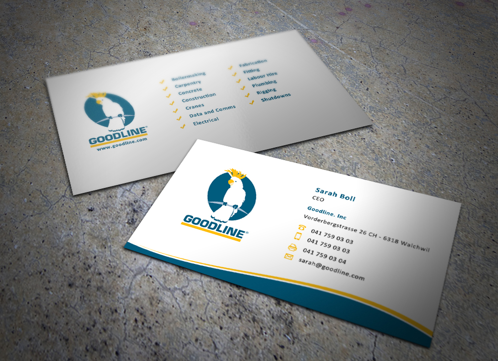 Design de Papeterie par Eggo May P pour Goodline | Design #5260097