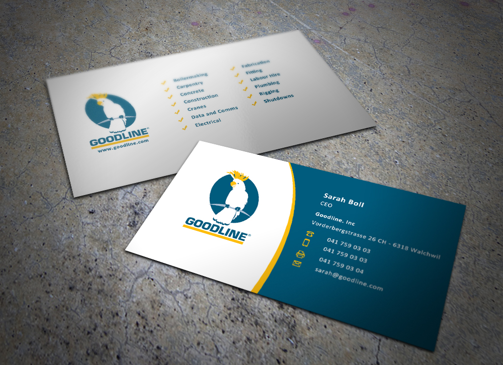 Design de Papeterie par Eggo May P pour Goodline | Design #5260098