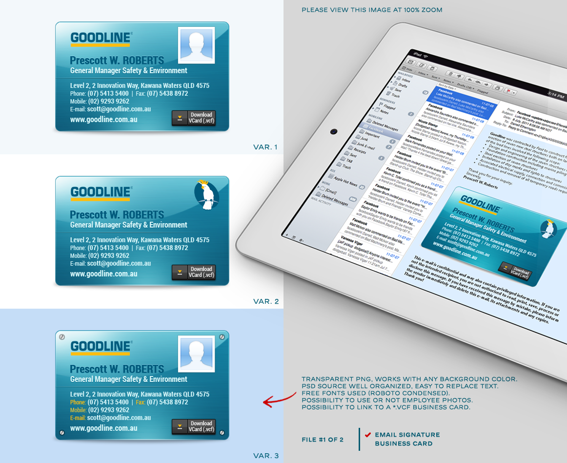 Stationery Design by gfxer for Goodline | Design #5249980