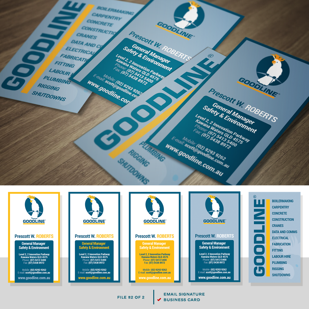 Design de Papeterie par gfxer pour Goodline | Design #5251217