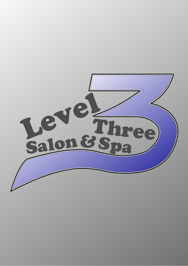Logo Design by Robert Mihail for Level Three Salon and Spa | Design #1469147