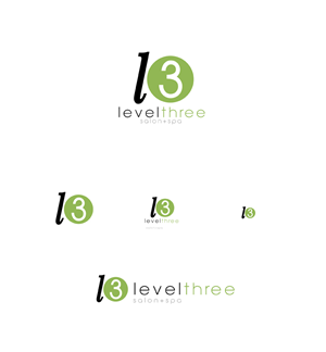 Logo Design by JB for Level Three Salon and Spa | Design: #1469606