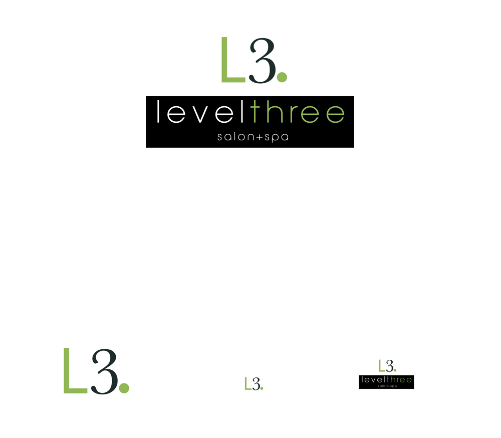 Logo Design by JB for Level Three Salon and Spa | Design #1471888