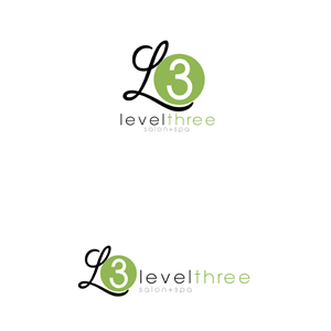Logo Design by JB for Level Three Salon and Spa | Design: #1472821