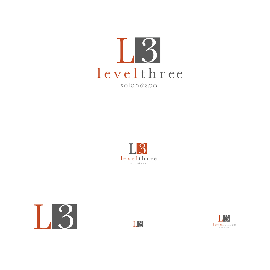 Logo Design by JB for Level Three Salon and Spa | Design #1472925