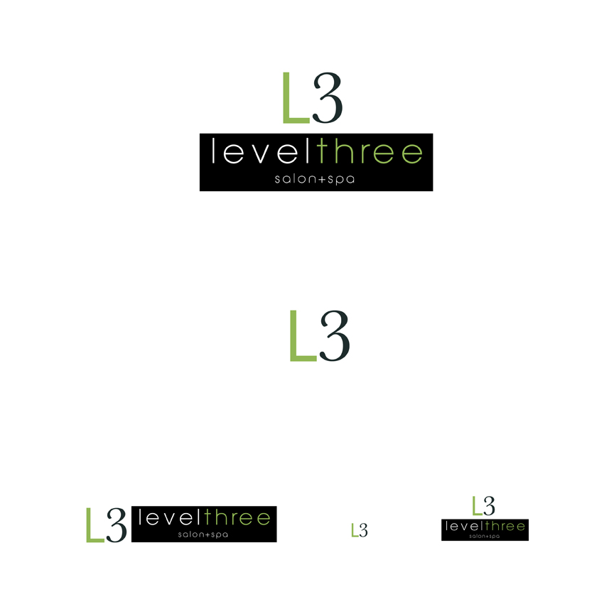 Logo Design by JB for Level Three Salon and Spa | Design #1472926