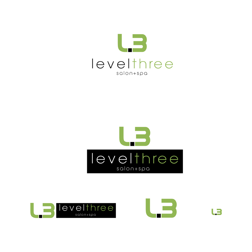 Logo Design by JB for Level Three Salon and Spa | Design #1472927