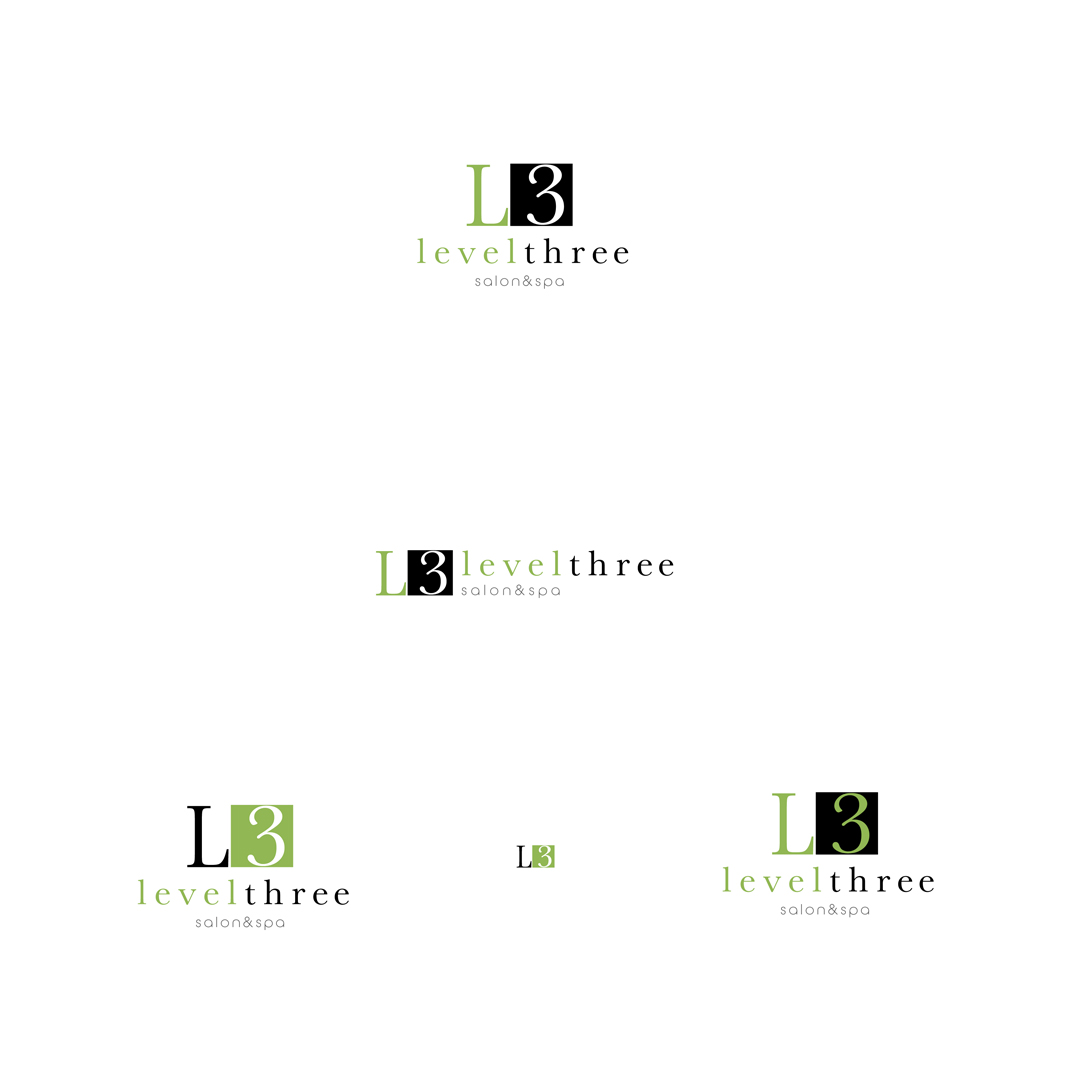 Logo Design by JB for Level Three Salon and Spa | Design #1478823