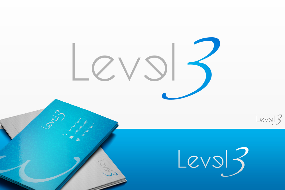 Logo Design by JR designs for Level Three Salon and Spa | Design #1474686