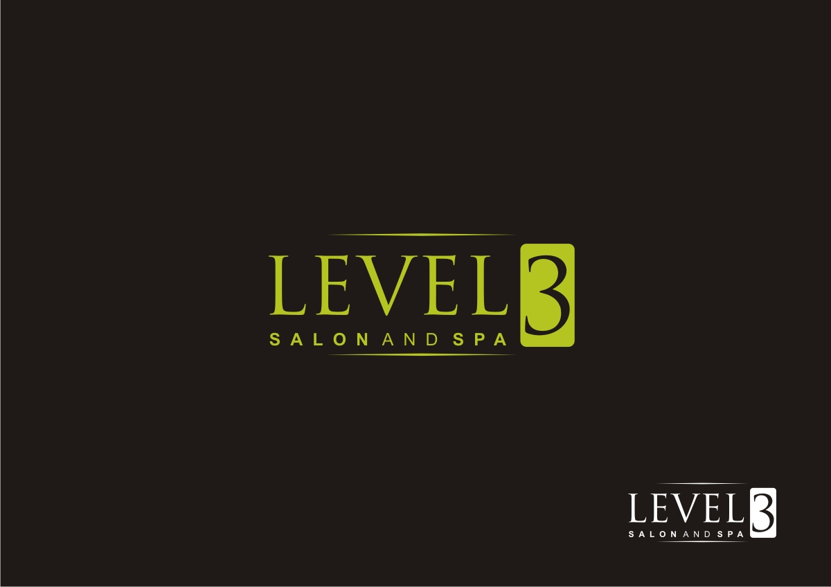 Logo Design by RINIDEH for Level Three Salon and Spa | Design #1466621
