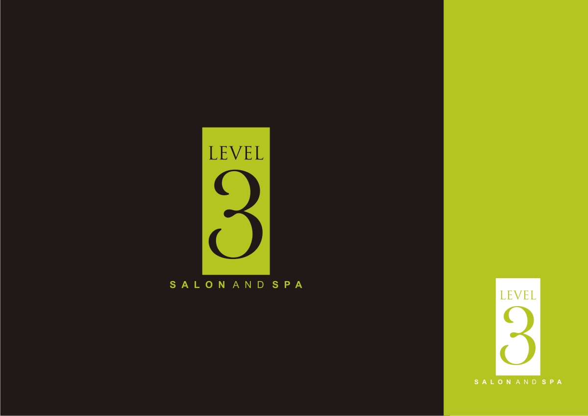 Logo Design by RINIDEH for Level Three Salon and Spa | Design #1466625