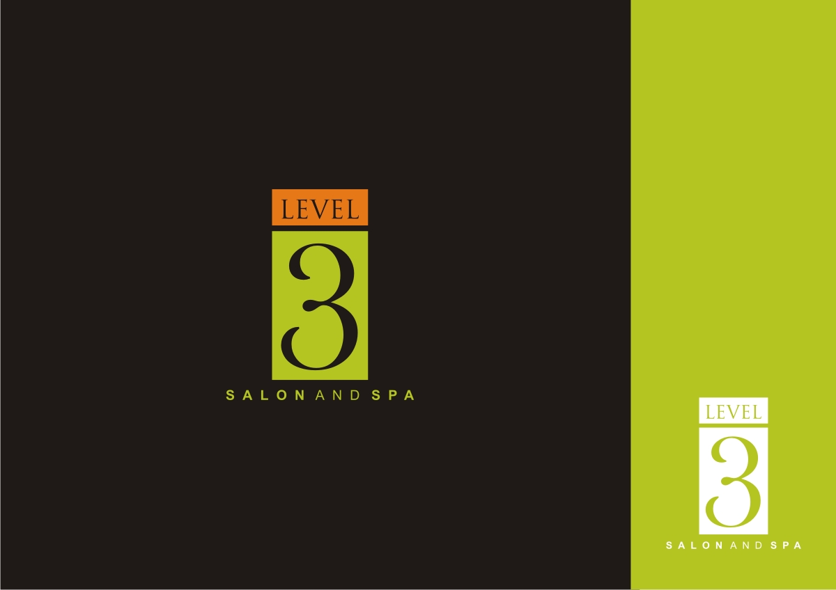 Logo Design by RINIDEH for Level Three Salon and Spa | Design #1466629