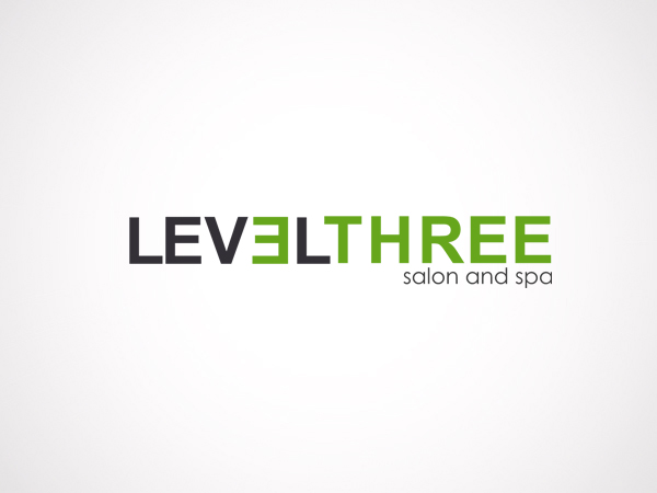 Logo Design by Jaroslaw for Level Three Salon and Spa | Design #1472423