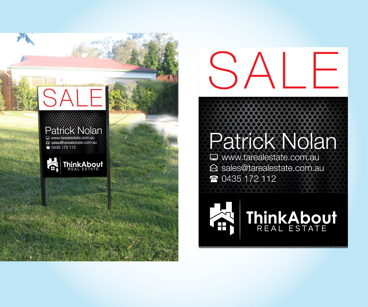 Signage Design by Rohan Alexander for this project | Design #5287297