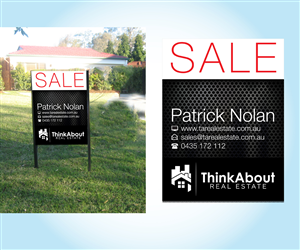 Signage Design by Rohan Alexander for this project | Design: #5287297
