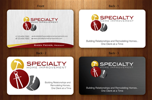 Business Card Design by Sbss for this project | Design: #1475960