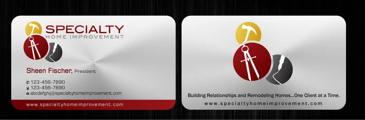 Visitenkarten-Design von Sbss für dieses Projekt | Design #1476848