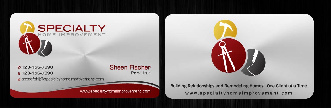 Visitenkarten-Design von Sbss für dieses Projekt | Design #1476850