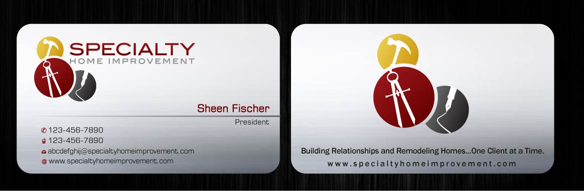 Visitenkarten-Design von Sbss für dieses Projekt | Design #1476864