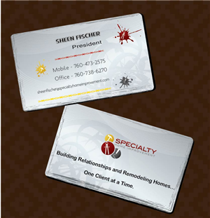 Business Card Design by raanvinu for this project | Design #1467043