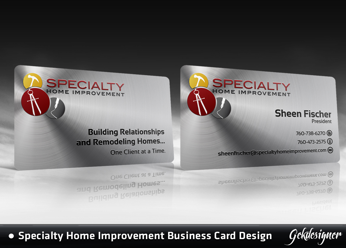 Business Card Design by gekgrfx for this project | Design #1481451