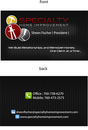 Business Card Design by deyra for this project | Design: #1466760