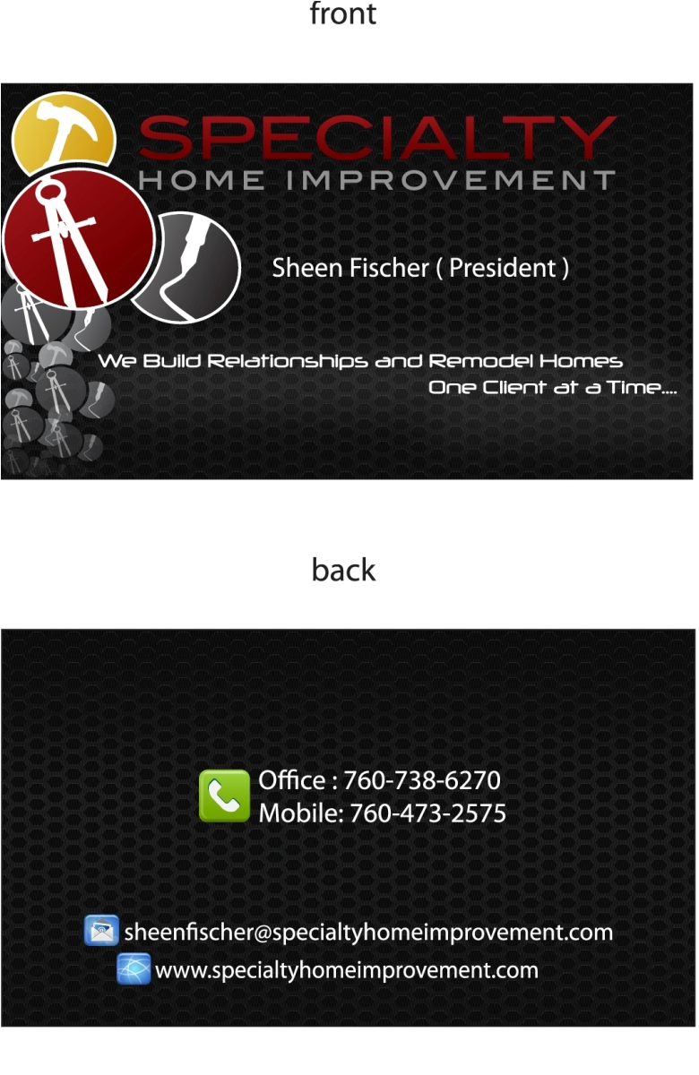 Business Card Design by deyra for this project | Design #1466780