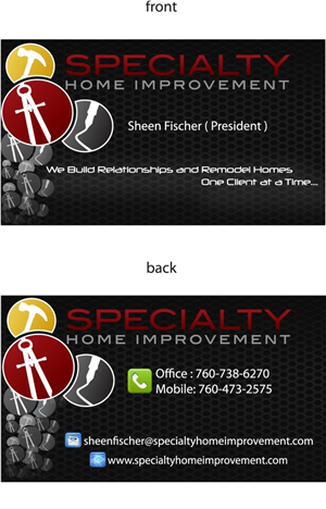 Business Card Design by deyra for this project | Design: #1466787