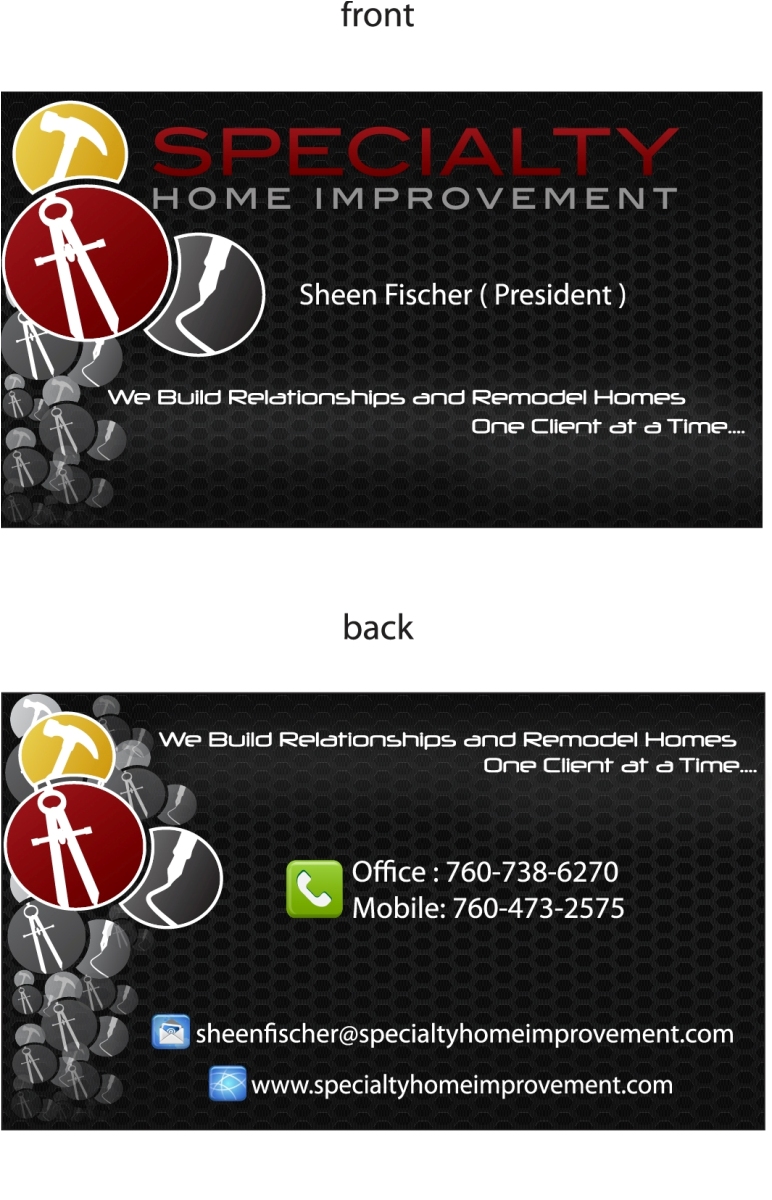 Business Card Design by deyra for this project | Design #1466793