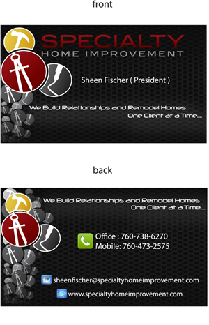 Business Card Design by deyra for this project | Design: #1466793