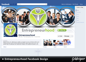 Facebook-Design von gekgrfx