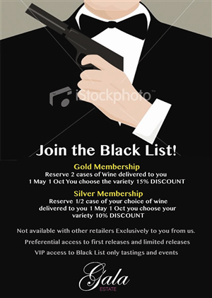 Poster Design by Lou Sharp for Gala Estate | Design: #1477306