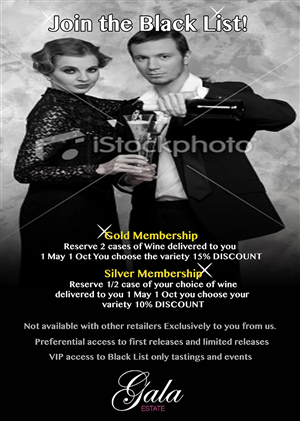 Poster Design by Lou Sharp for Gala Estate | Design: #1496025