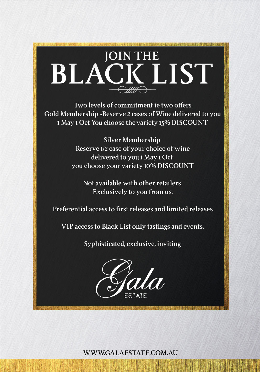 Design de Poster par JCR pour Gala Estate | Design #1479353