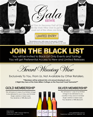 Poster Design by LisaMarie for Gala Estate | Design #1521802
