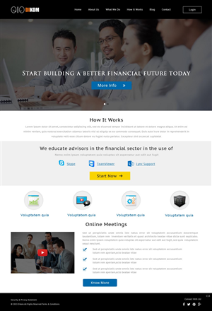 Web Design par pb pour ce projet | Design : #5241598