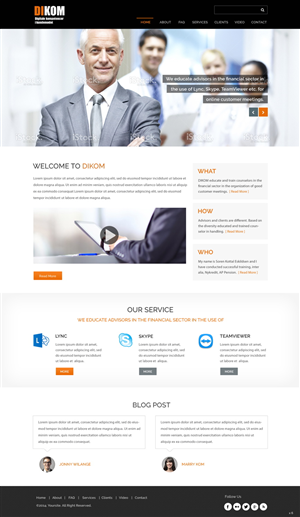 Web Design par pb pour ce projet | Design : #5248938