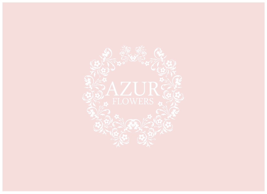 Logo Design by cocodesign for Azur Flowers | Design #5316448