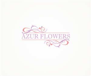 Azur Flowers | Logo Design by m_designs
